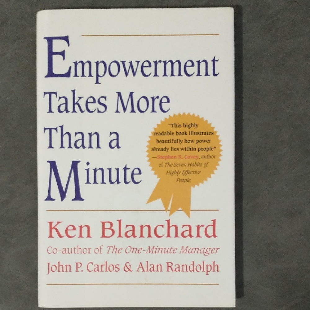 Empowerment Takes More Than a Minute Book